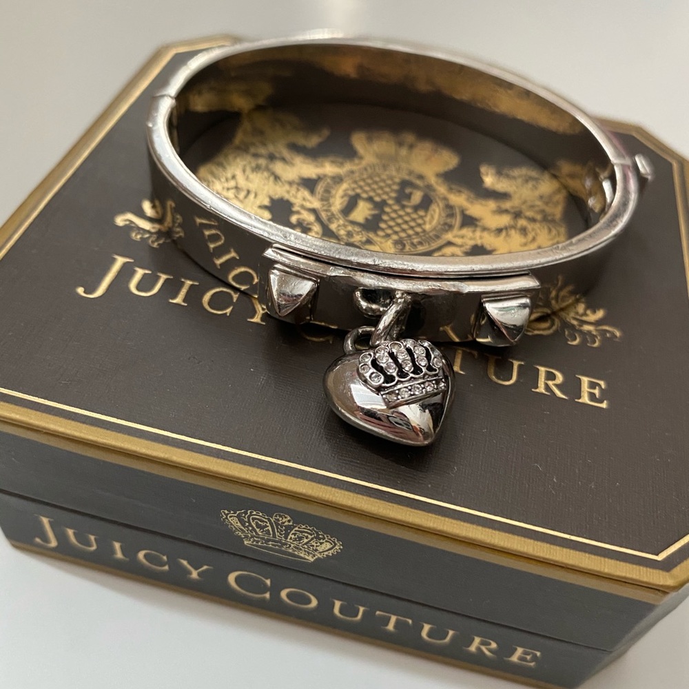 Juicy Couture B Crown Hinged Bangle